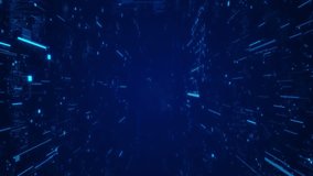 Futuristic Tech Background: AI and Big Data Animation with Digital Particles - Powered by Shutterstock - Get 15% off with code: PIKWIZARD15