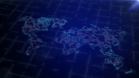 World map with global network connection, data and economy. Ai network transmission concept in optical fiber. Transfer 5G web communications signal activated. New world order - Powered by Shutterstock - Get 15% off with code: PIKWIZARD15