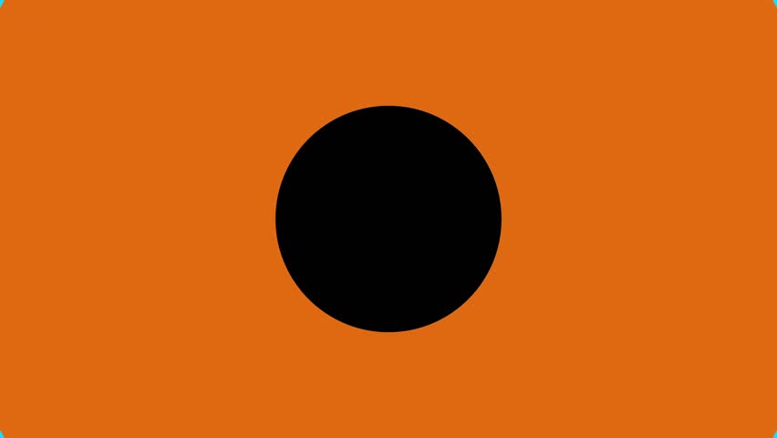 Circles from center color transition moving pointing footage animation 4k.