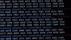 Colorful text showing password cracking process on a computer screen. Hacking activity and cybersecurity threat. Cyberwar and cybercrime issue with data and shell execution - Powered by Shutterstock - Get 15% off with code: PIKWIZARD15