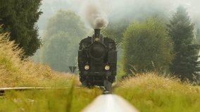 Idyllic View of a Travelling Train through the Rural Railroad - Powered by Shutterstock - Get 15% off with code: PIKWIZARD15