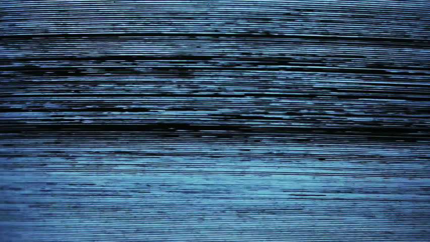 Old colourful television fuzz, distortion and glitch