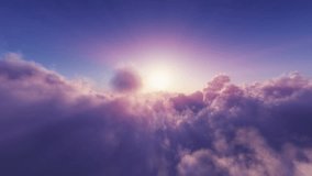 fly over sunset above clouds sun ray - Powered by Shutterstock - Get 15% off with code: PIKWIZARD15