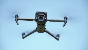High-tech innovation. Drone flying. 4k footage Drone flies.  - Powered by Shutterstock - Get 15% off with code: PIKWIZARD15