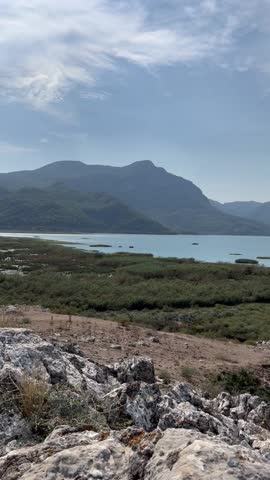 A video of lakes near Dalyan