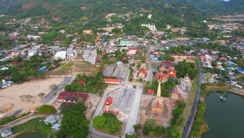 Wat Chalong is an important temple of Phuket Province, southern Thailand, Asia.
