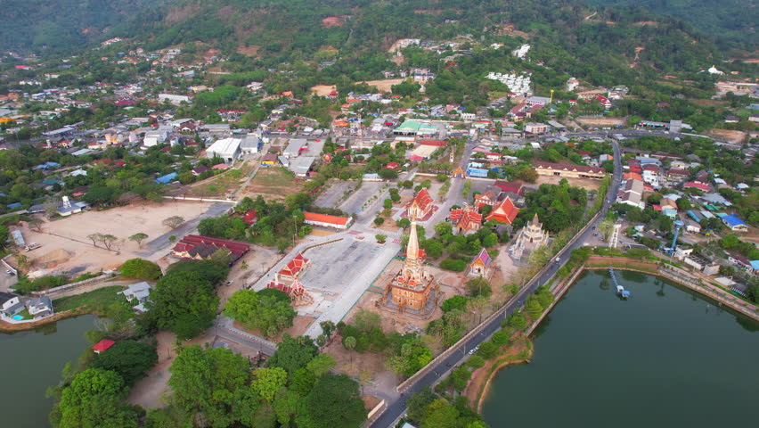 Wat Chalong is an important temple of Phuket Province, southern Thailand, Asia.
