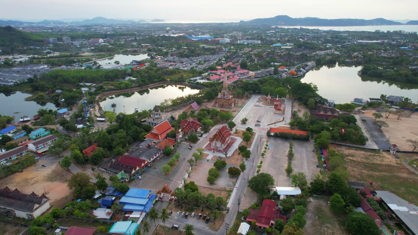 Wat Chalong is an important temple of Phuket Province, southern Thailand, Asia.
