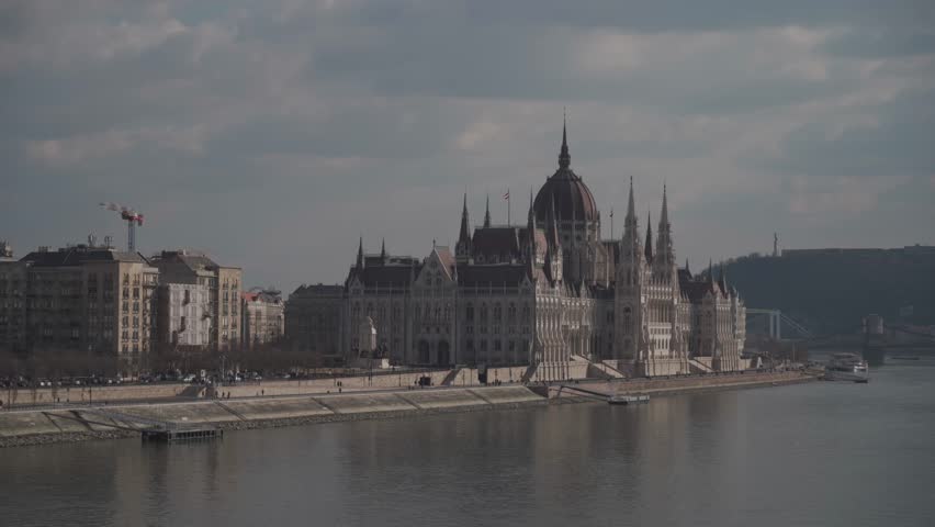  Budapest, Hungary. Orszaghaz. Hungarian Parliament Building. House of the Country or House of the Nation. National Assembly of Hungary. Notable landmark of Hungary. Tourist destination. 
