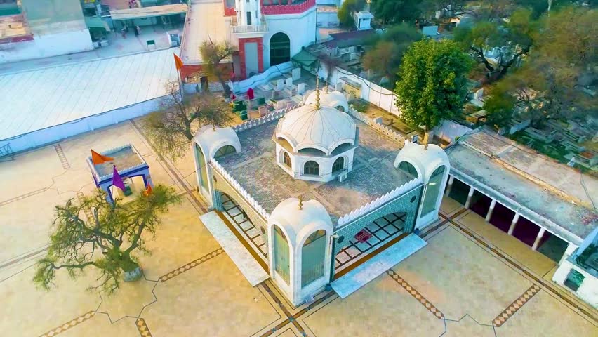 Shrine of Baba Bulleh Shah in Kasur, Pakistan.