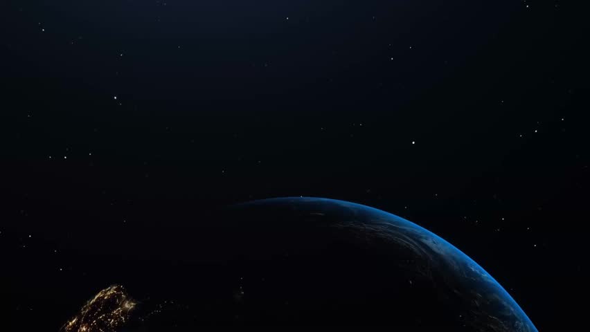 earth planet background motion design