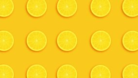 Animation of a cut orange background moving in circles - Powered by Shutterstock - Get 15% off with code: PIKWIZARD15