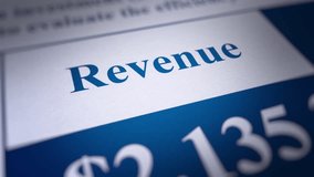 Animated Financial Report with a Focus on Revenue Figures. Fictitious Data Created Exclusively for This Concept Footage
 - Powered by Shutterstock - Get 15% off with code: PIKWIZARD15