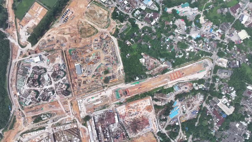 Discover the comprehensive planning for Hong Kong Northern Metropolis Development Kwu Tung North New Mitdown Area, integrating residential, commercial, research, and agricultural zones