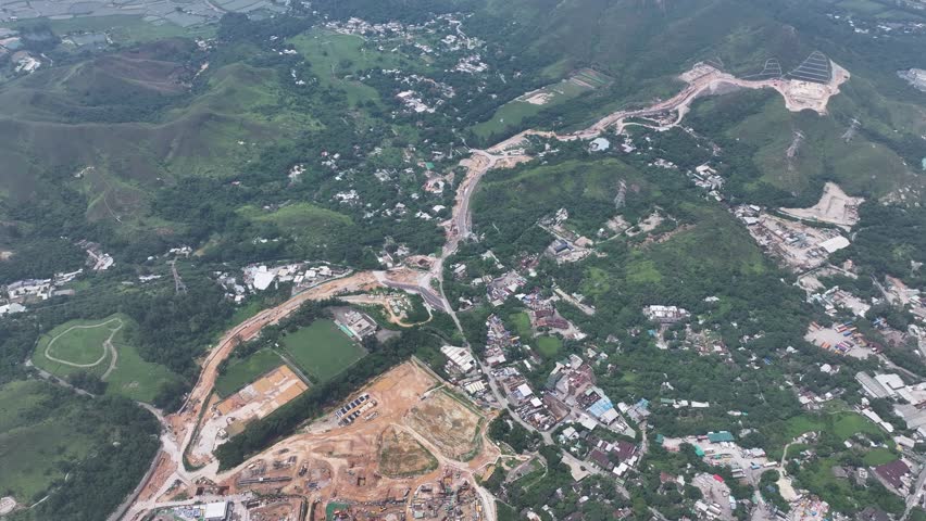 Discover the comprehensive planning for Hong Kong Northern Metropolis Development Kwu Tung North New Mitdown Area, integrating residential, commercial, research, and agricultural zones