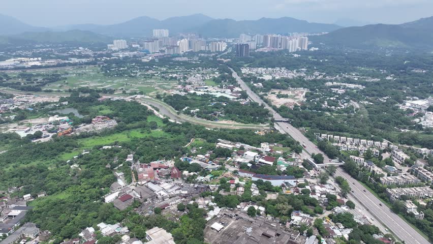 Discover the comprehensive planning for Hong Kong Northern Metropolis Development Kwu Tung North New Mitdown Area, integrating residential, commercial, research, and agricultural zones