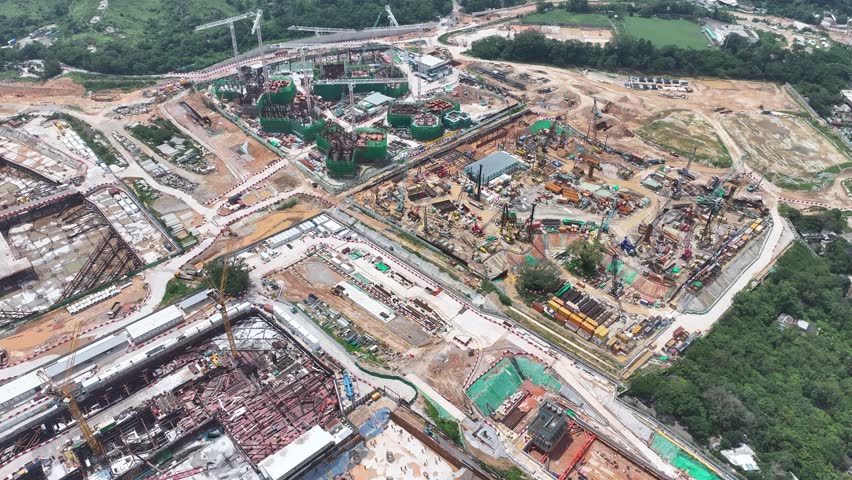 Discover the comprehensive planning for Hong Kong Northern Metropolis Development Kwu Tung North New Mitdown Area, integrating residential, commercial, research, and agricultural zones