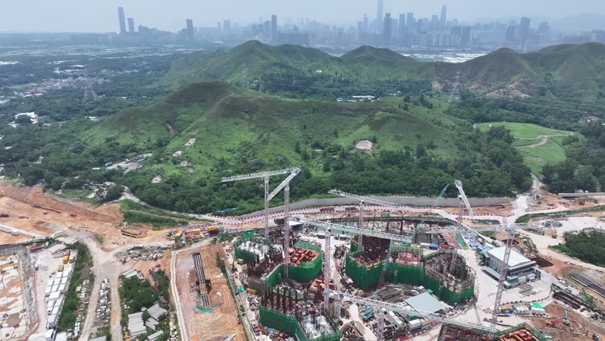 Discover the comprehensive planning for Hong Kong Northern Metropolis Development Kwu Tung North New Mitdown Area, integrating residential, commercial, research, and agricultural zones