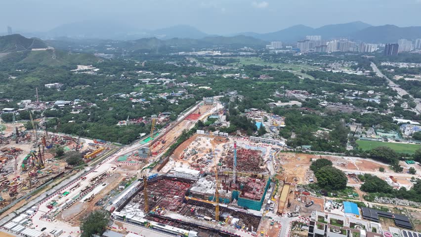 Discover the comprehensive planning for Hong Kong Northern Metropolis Development Kwu Tung North New Mitdown Area, integrating residential, commercial, research, and agricultural zones