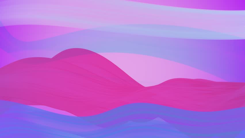 Bright flow white lavender blue modern silk fabric style abstract art waves animation background ripples lines motion graphic trendy minimalist blank copy space decoration tunnel art lines backdrop 