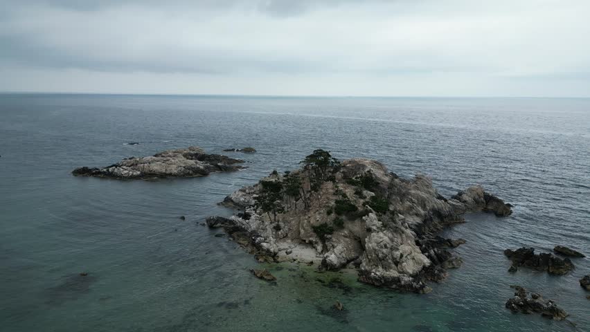 Wolmido Island in front of Galnam-ri, Samcheok, Gangwon-do