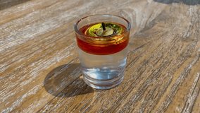 Single candles on the dining table in the cafe that don't burn - Powered by Shutterstock - Get 15% off with code: PIKWIZARD15