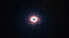 A mesmerizing view of a swirling black hole in deep space, with its glowing event horizon and surrounding stars - Powered by Shutterstock - Get 15% off with code: PIKWIZARD15