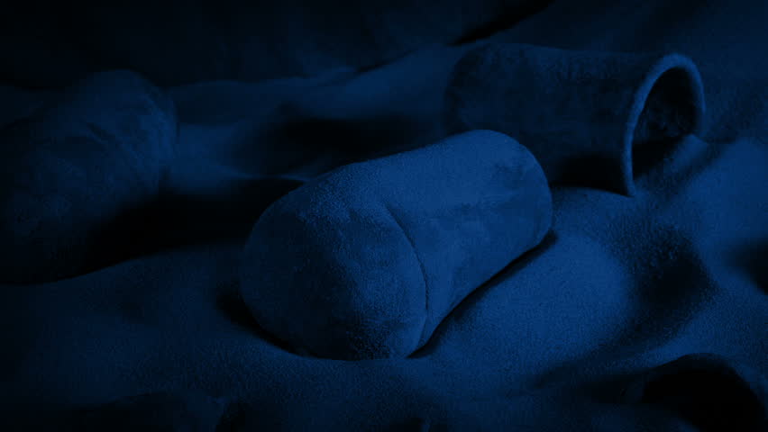 Ancient Clay Jar Is Picked Up In Cave At Night