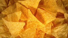 Super Slow Motion Shot of Falling Tortilla Chips Followed by Camera at 1000 fps. - Powered by Shutterstock - Get 15% off with code: PIKWIZARD15