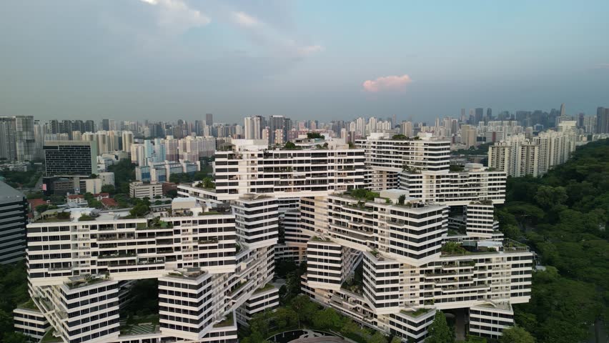 The Interlace is a famous condo in Singapore