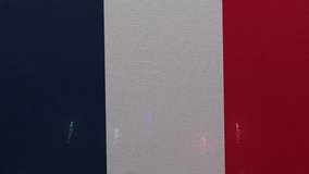 French Flag Waving with Fireworks and Vive la France Text on Bastille Day. 3D Illustration - Powered by Shutterstock - Get 15% off with code: PIKWIZARD15
