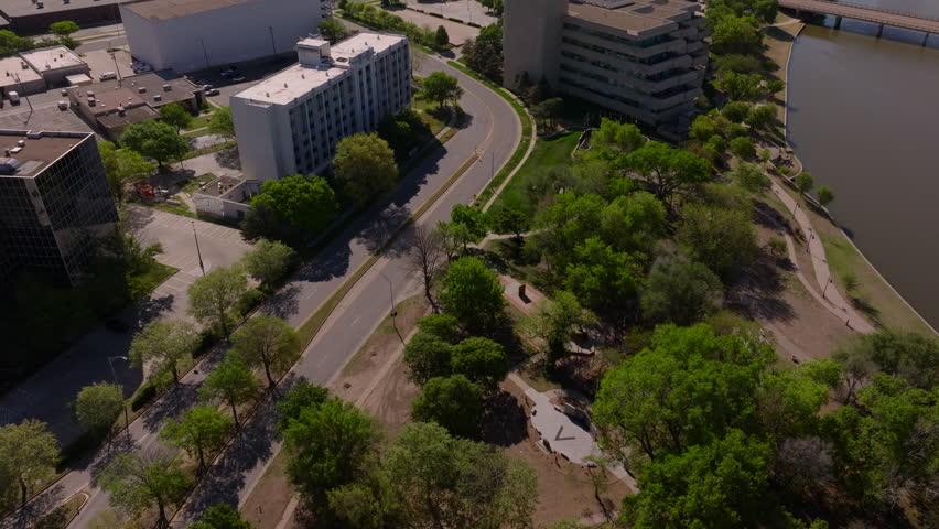 Aerial view of Wichita