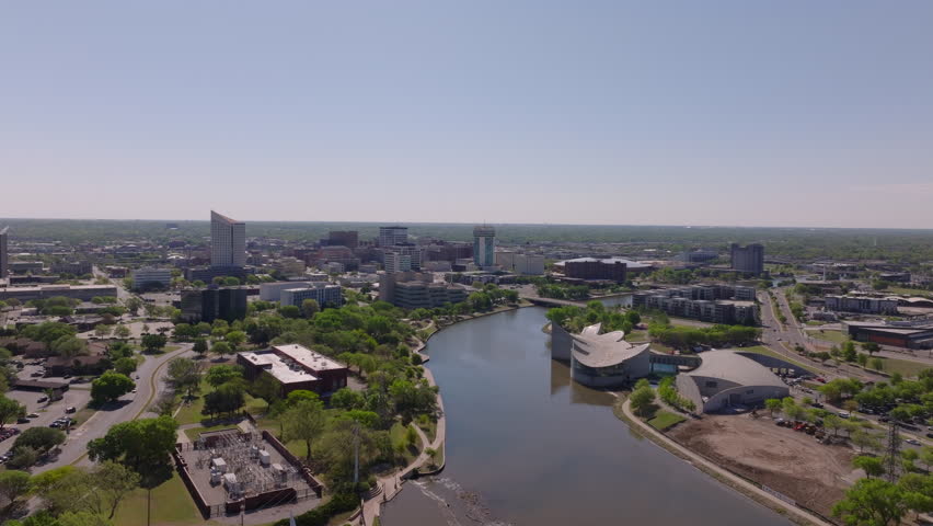 Aerial view of Wichita
