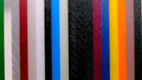 Stack of different colours Cast Acrylic Sheet - Plexiglas - Powered by Shutterstock - Get 15% off with code: PIKWIZARD15