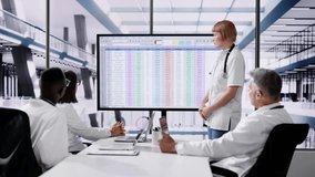 Doctor Showing Medical Codes Training Presentation In Hospital - Powered by Shutterstock - Get 15% off with code: PIKWIZARD15