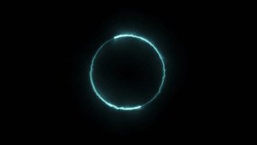 Pulse circle background, looping spectrum animation, light, glowing neon lines - Powered by Shutterstock - Get 15% off with code: PIKWIZARD15