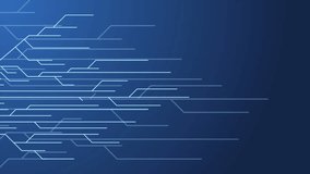 Glowing circuit board lines animation. Abstract technology circuit board. Digital circuit board elements. Modern tech design. Motion graphic - Powered by Shutterstock - Get 15% off with code: PIKWIZARD15