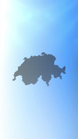 Mobile Vertical Resolution 2160x3840 Pixels, Switzerland Map Opener on Minimal Background, 
Multi Purpose Background Useful for Politics, Elections, Travel, News and Sports Events
