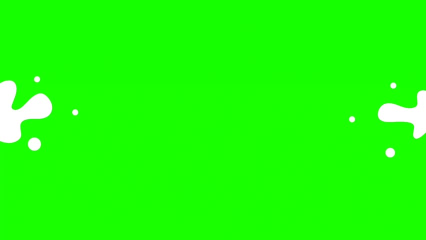White fluid transitions loop animation