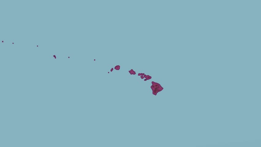 
Hawaii island Map animation, Map Hawaii zoom in