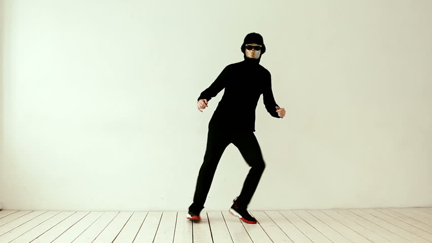 a man in a mask dance 