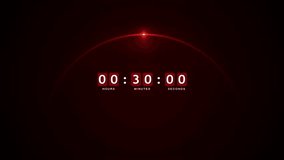 Digital Futuristic Timer Clock Countdown Timer pack with LCD Display Numbers Black Background. Hologram digits on black background. Timecode countdown glitch malfunction real time. 3D Illustration - Powered by Shutterstock - Get 15% off with code: PIKWIZARD15