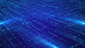 Animation digital data flow flowing arrow sign interface arrows data processing Global connections networks, data processing Economy, Blockchain, Technology, Business, Data, Social. 3D Illustration - Powered by Shutterstock - Get 15% off with code: PIKWIZARD15