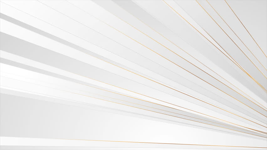 Golden and grey stripes abstract geometric minimal background. Seamless looping motion design. Video animation Ultra HD 4K 3840x2160