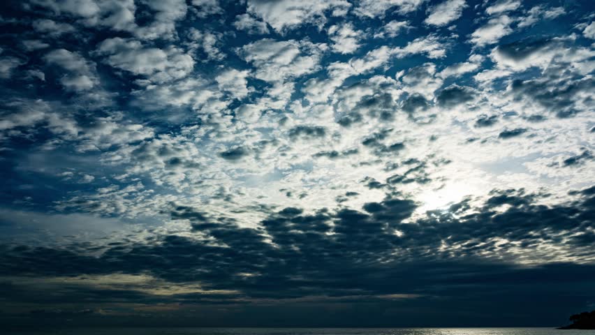 Timelapse footage of Storm clouds over sea, Dark storm clouds passing video Time Lapse,High quality footage clouds over sea landscape background
