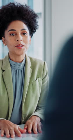 Handshake, business woman and candidate in agreement, deal or partnership in corporate, growth and recruitment. Hr manager, onboarding and welcoming for employment, company or startup for contract