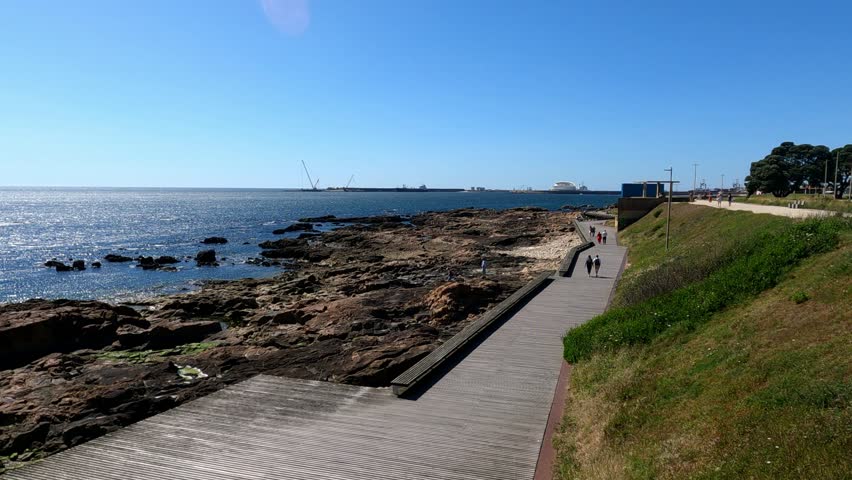 Embark on a peaceful journey with "Tranquil Paths: Beaches and Sidewalk." This video invites you to stroll along serene beach shores and quiet sidewalks, capturing the essence of calm and relaxation. 