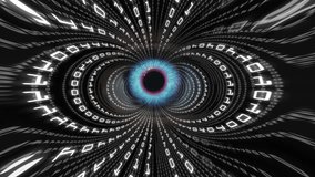 CLose up of eye with digital interface in the back concept of modern virtual reality - Powered by Shutterstock - Get 15% off with code: PIKWIZARD15