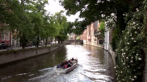 Canal trip in Bruges