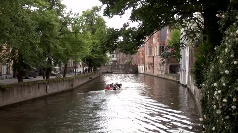 Canal trip in Bruges